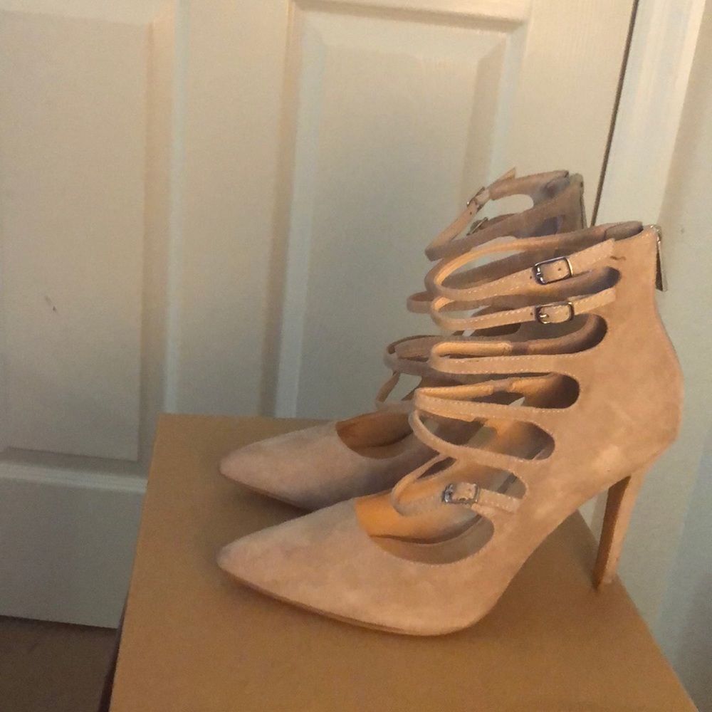 Jessica Simpson Cashmere Heels - Picture 3 of 3